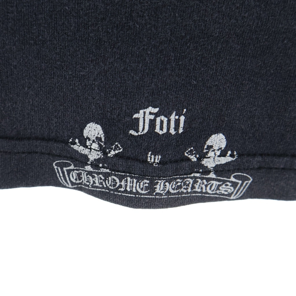 CHROME HEARTS(クロムハーツ) OLD CH FOTI PRINT TEE フォティプリント 半袖Tシャツ カットソー ブラック