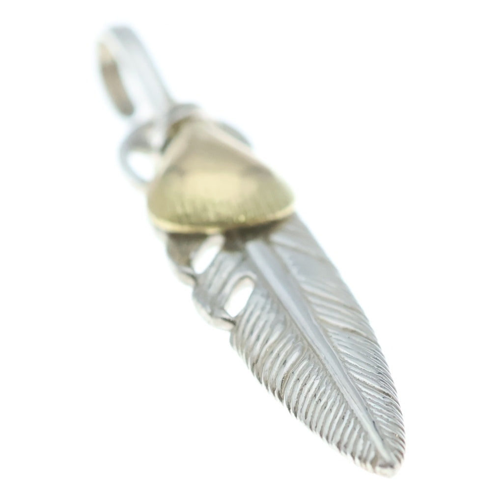 TADY & KING(タディアンドキング) ホイールフェザーK18 S ペンダントトップ シルバー/ゴールド