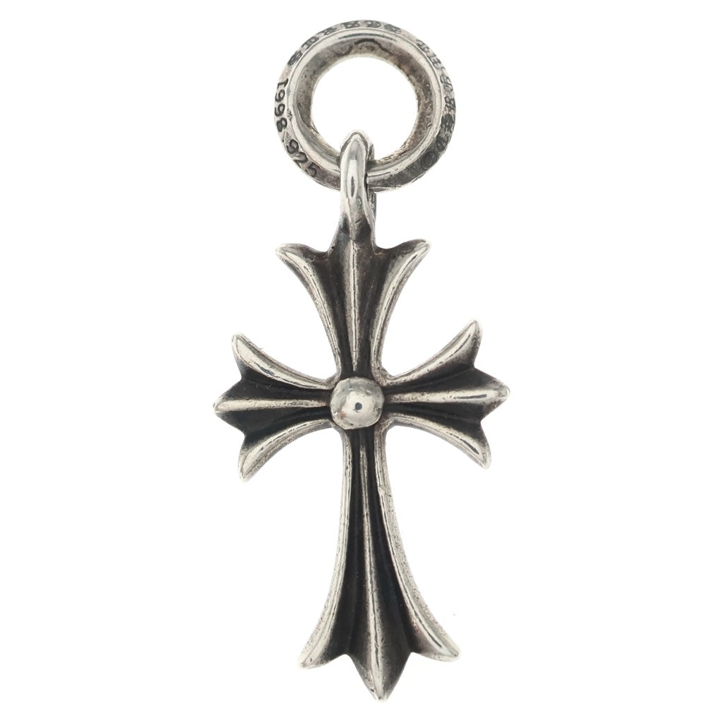 CHROME HEARTS(クロムハーツ) TINY CH CROSS タイニーCHクロス チャーム ネックレストップ シルバー BCA382