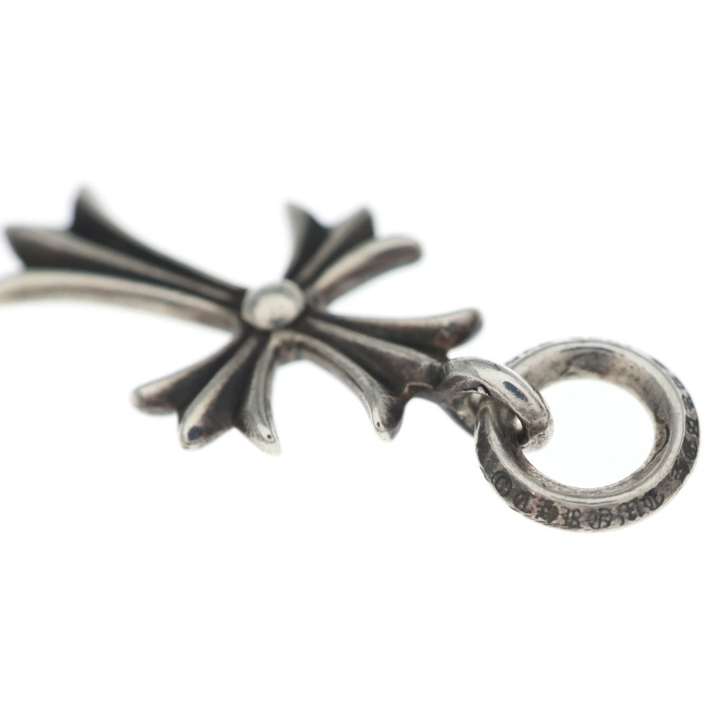 CHROME HEARTS(クロムハーツ) TINY CH CROSS タイニーCHクロス チャーム ネックレストップ シルバー BCA382