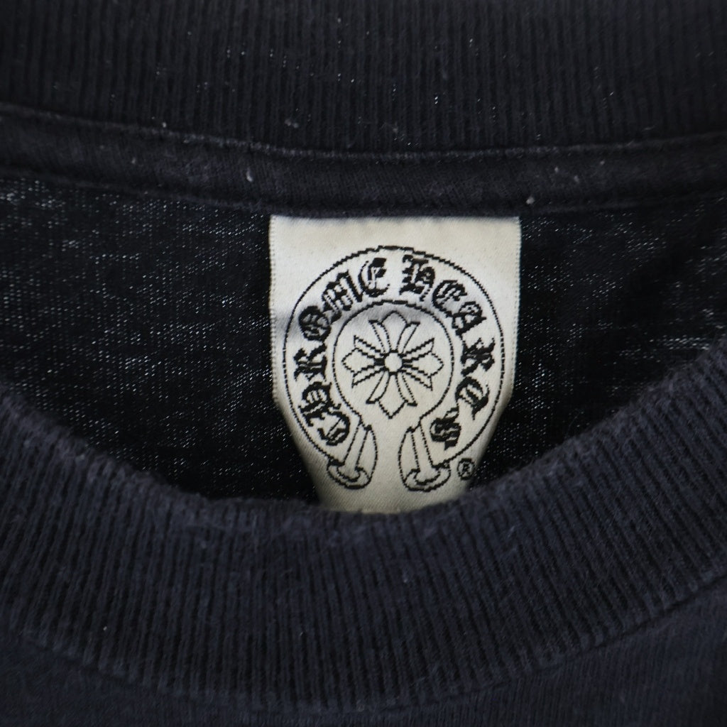 CHROME HEARTS(クロムハーツ) OLD CH FOTI PRINT TEE フォティプリント半袖Tシャツ カットソー ブラック