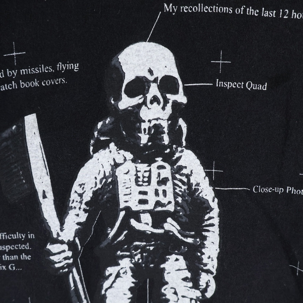 CHROME HEARTS(クロムハーツ) OLD CH FOTI PRINT TEE フォティプリント半袖Tシャツ カットソー ブラック