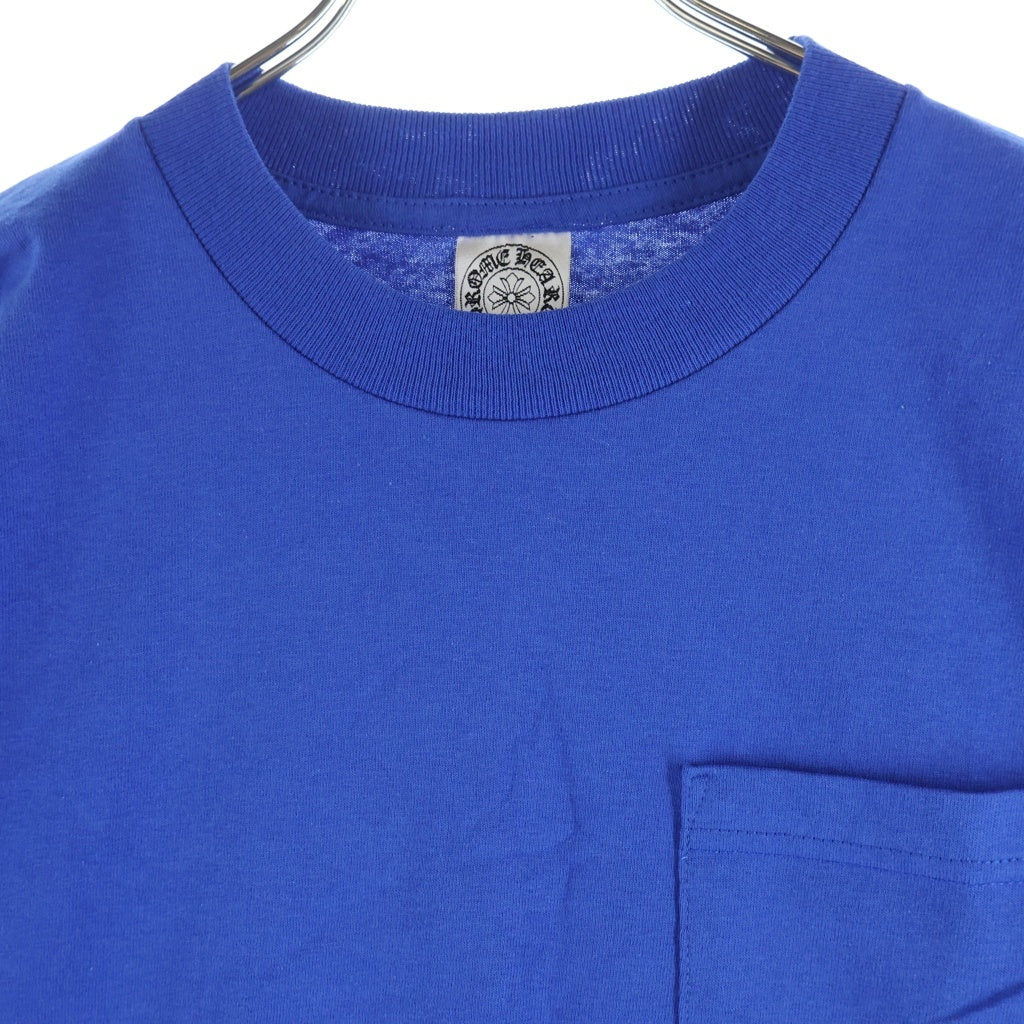 CHROME HEARTS(クロムハーツ) OLD GALF S/S TEE ガルフバックプリント 半袖Tシャツカットソー ブルー