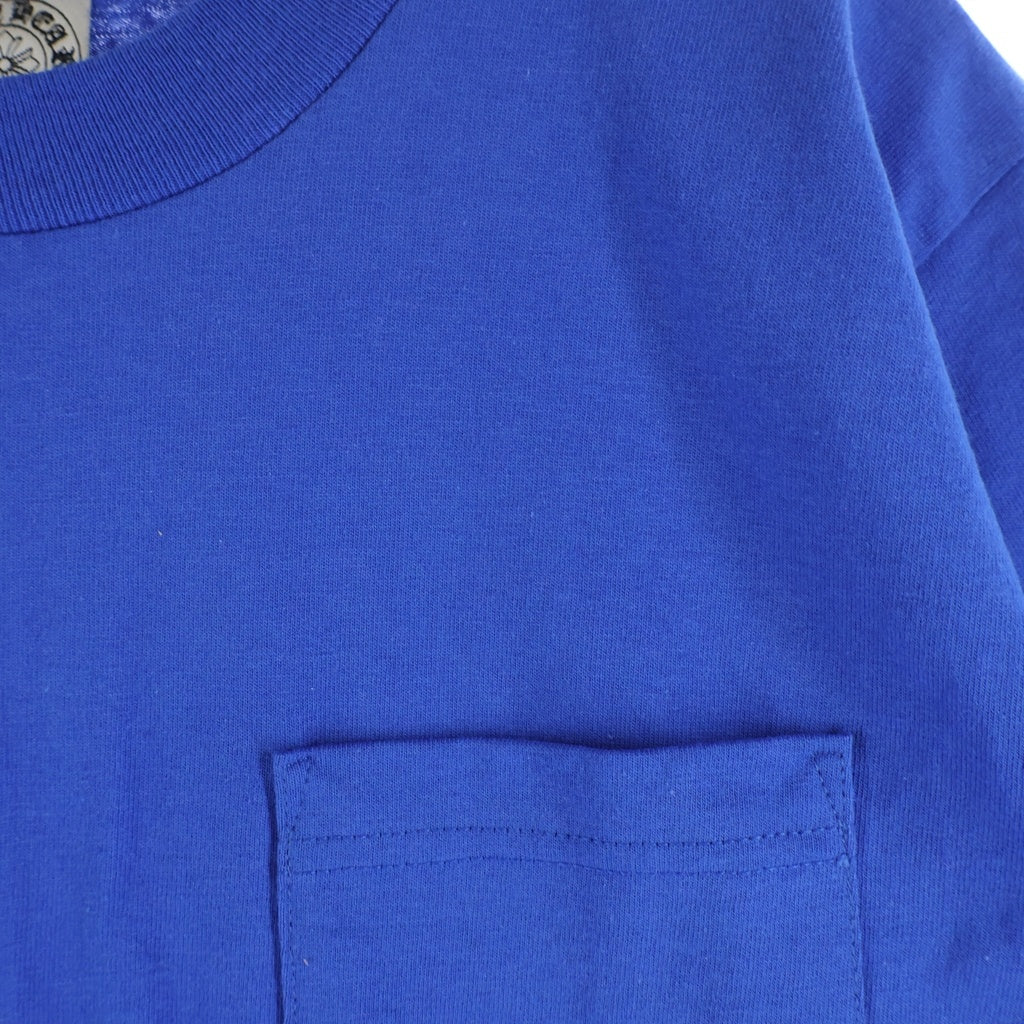 CHROME HEARTS(クロムハーツ) OLD GALF S/S TEE ガルフバックプリント 半袖Tシャツカットソー ブルー