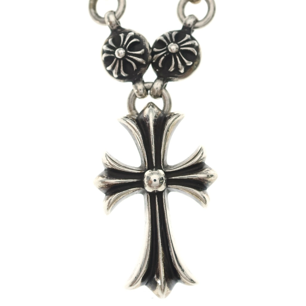 CHROME HEARTS(クロムハーツ) #2 CRSBL CHN SML CH CRS クロスボールチェーン スモールCHクロス ネックレス シルバー