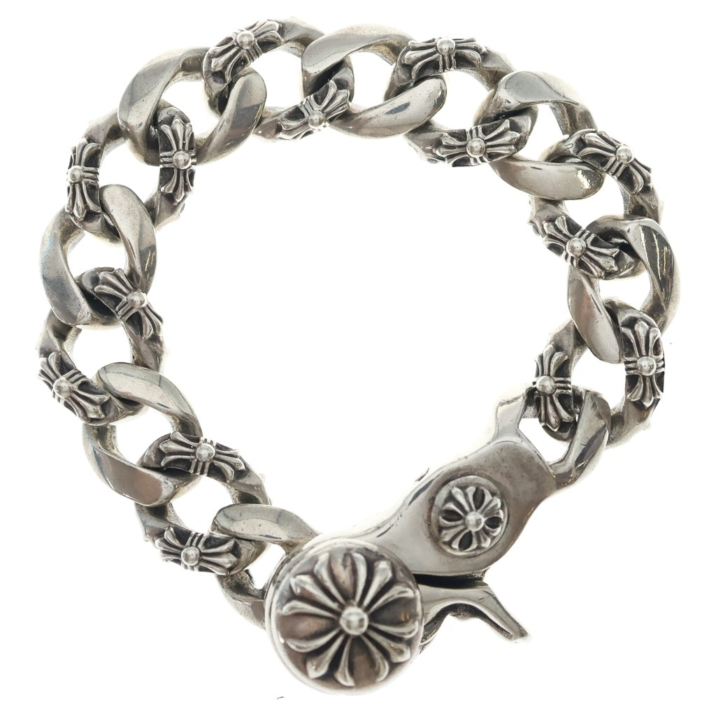 CHROME HEARTS(クロムハーツ) FNCY CHN LNK ファンシーリンククリップブレスレット 13リンク シルバー BCA145