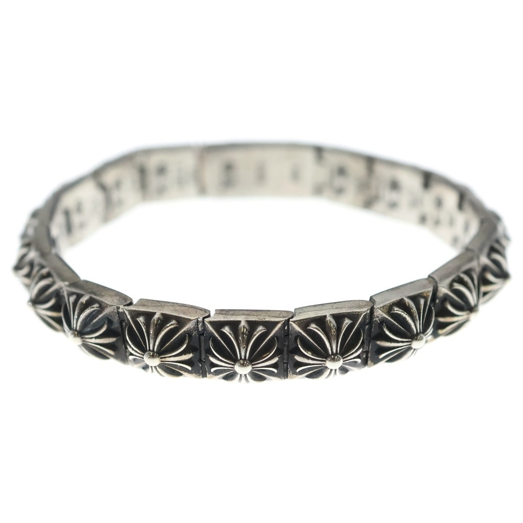 CHROME HEARTS(クロムハーツ) PYRAMID PLS LNK 3/8 ピラミッドプラス ブレスレット シルバー