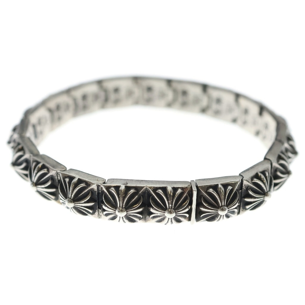 CHROME HEARTS(クロムハーツ) PYRAMID PLS LNK 3/8 ピラミッドプラス ブレスレット シルバー
