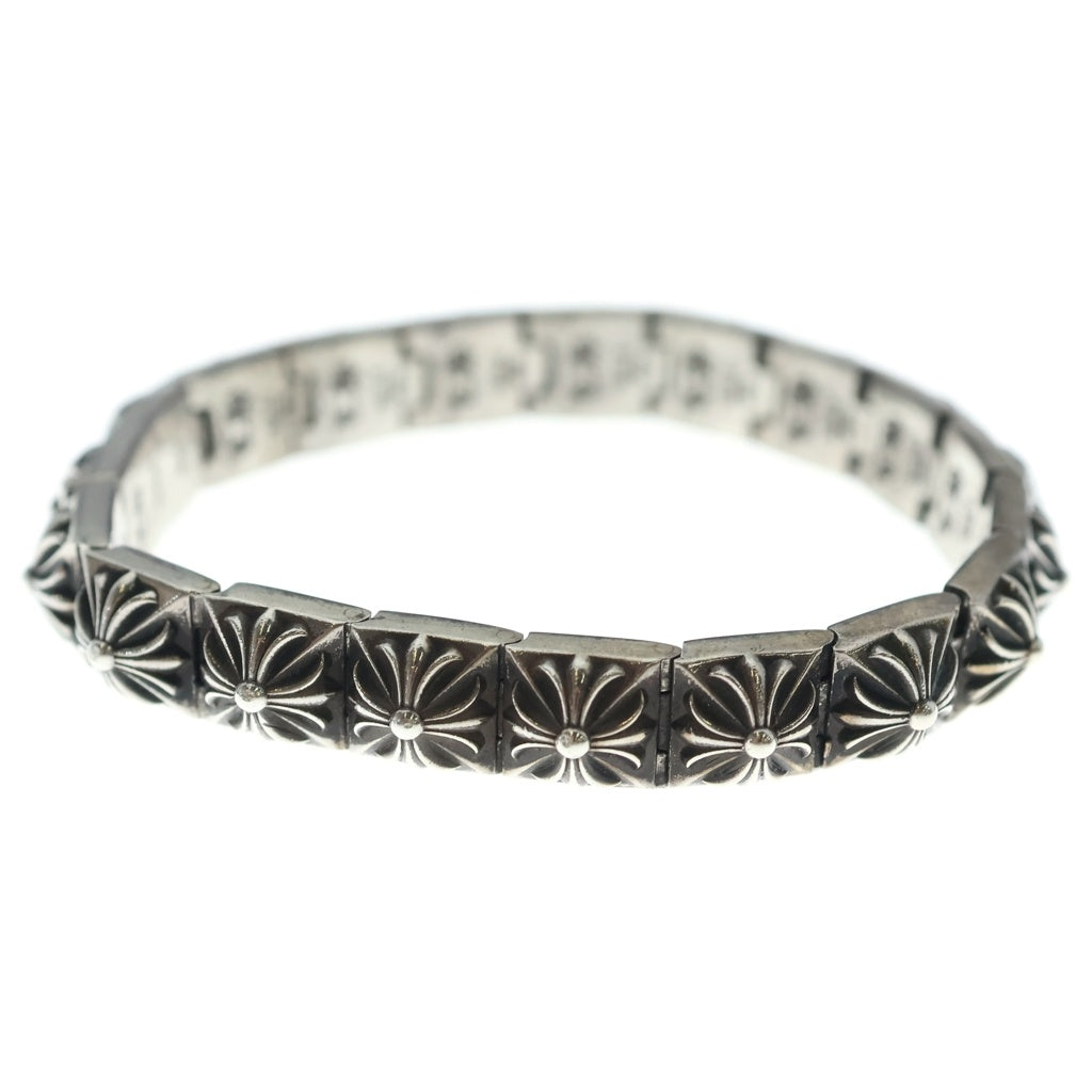 CHROME HEARTS(クロムハーツ) PYRAMID PLS LNK 3/8 ピラミッドプラス ブレスレット シルバー