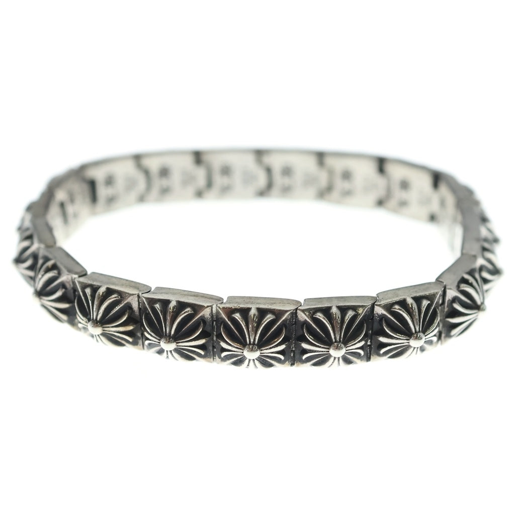 CHROME HEARTS(クロムハーツ) PYRAMID PLS LNK 3/8 ピラミッドプラス ブレスレット シルバー