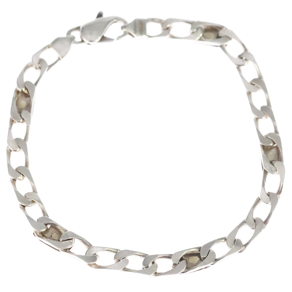 TIFFANY & Co.(ティファニー) VINTAGE フィガロ コンビチェーンブレスレット 18K 925 シルバー/ゴールド