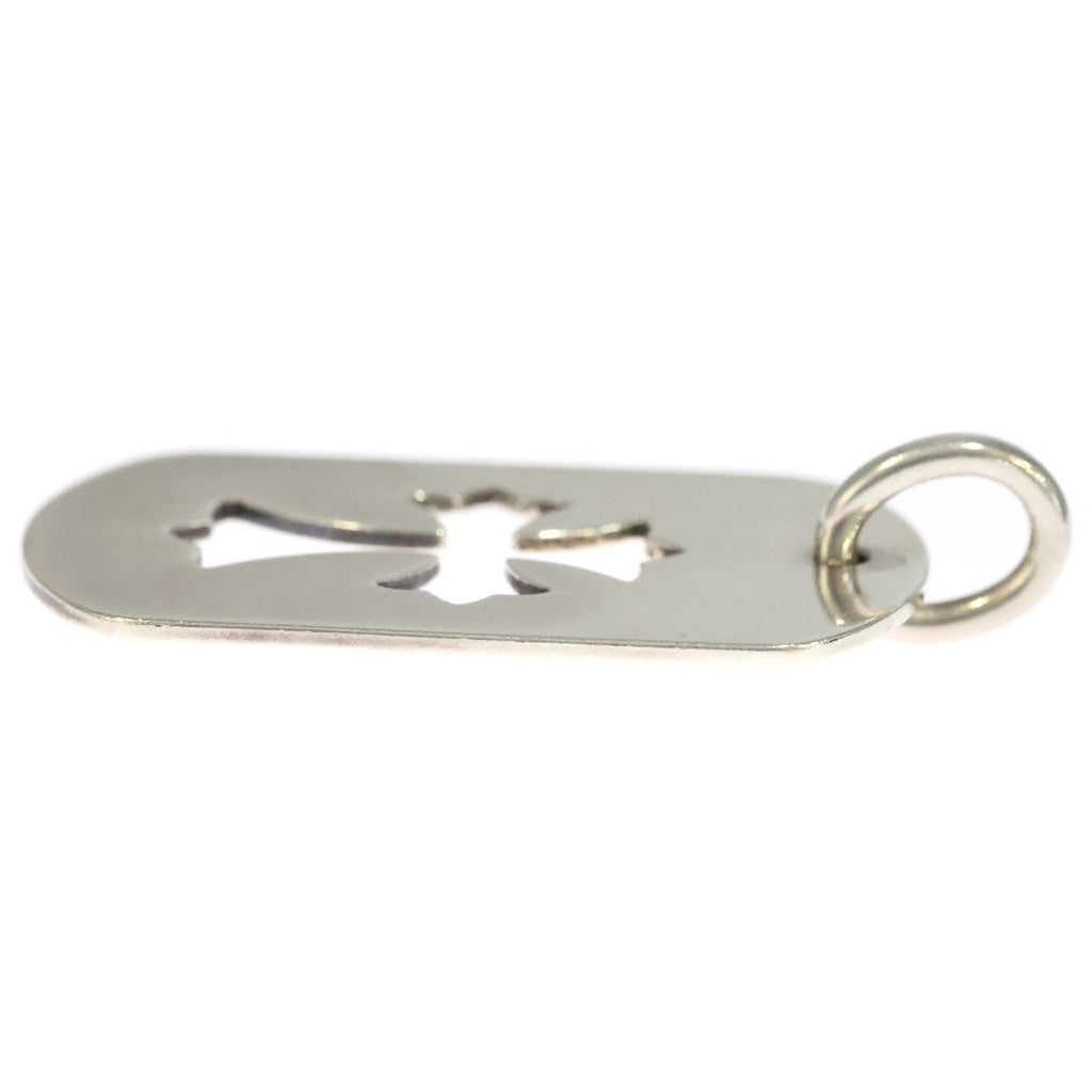 CHROME HEARTS(クロムハーツ) D TAG LRG CO CRS カットアウトクロスドッグタグ ラージ ペンダントトップ シルバー BCA239