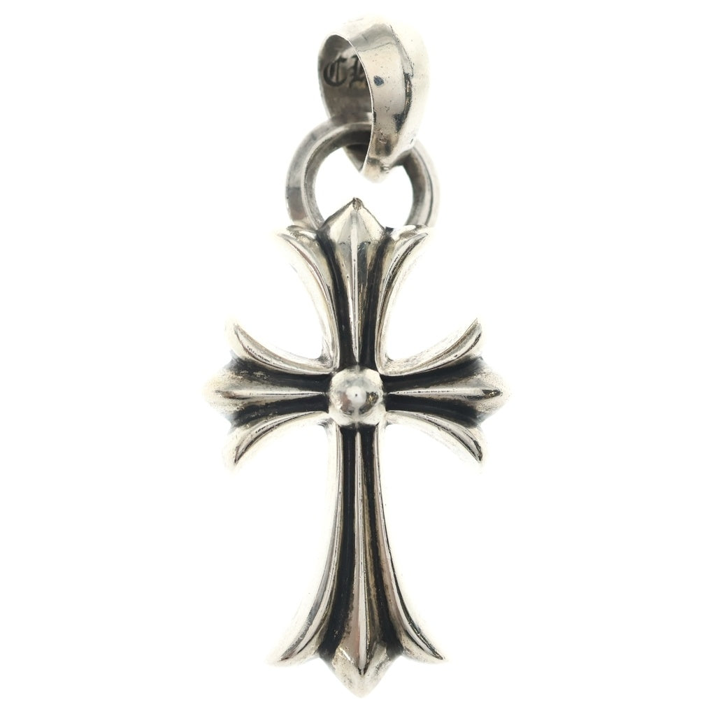 CHROME HEARTS(クロムハーツ) CH CRS SML W/BALE Wベイル スモールCHクロス ペンダントトップ シルバー BCA218