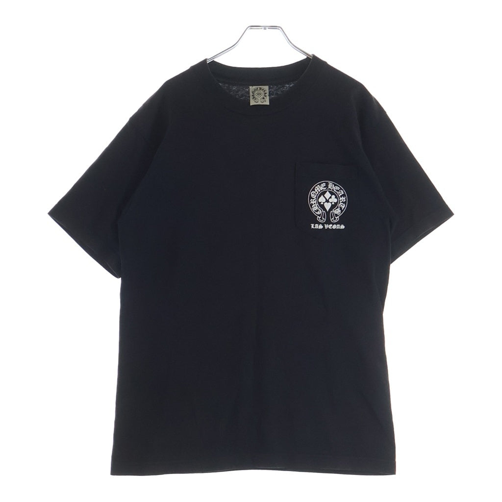 CHROME HEARTS(クロムハーツ) LAS VEGAS EXCLUSIVE S/S TEE ラスベガス限定 プリント半袖Tシャツ カットソー ブラック