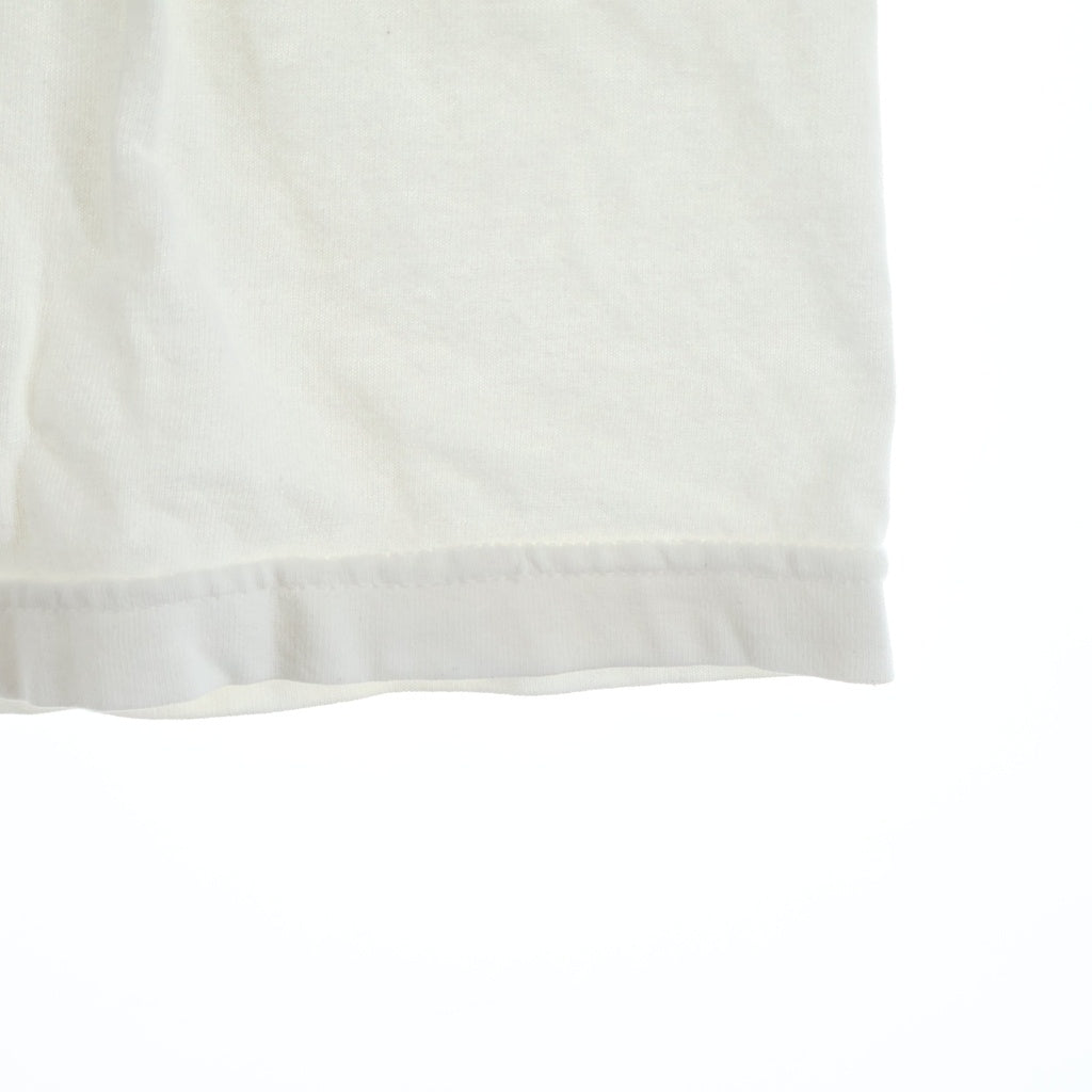 CHROME HEARTS(クロムハーツ) OLD オールド ネックロゴヴァインダガー バックスクロールラベルプリント半袖Tシャツ カットソー ホワイト