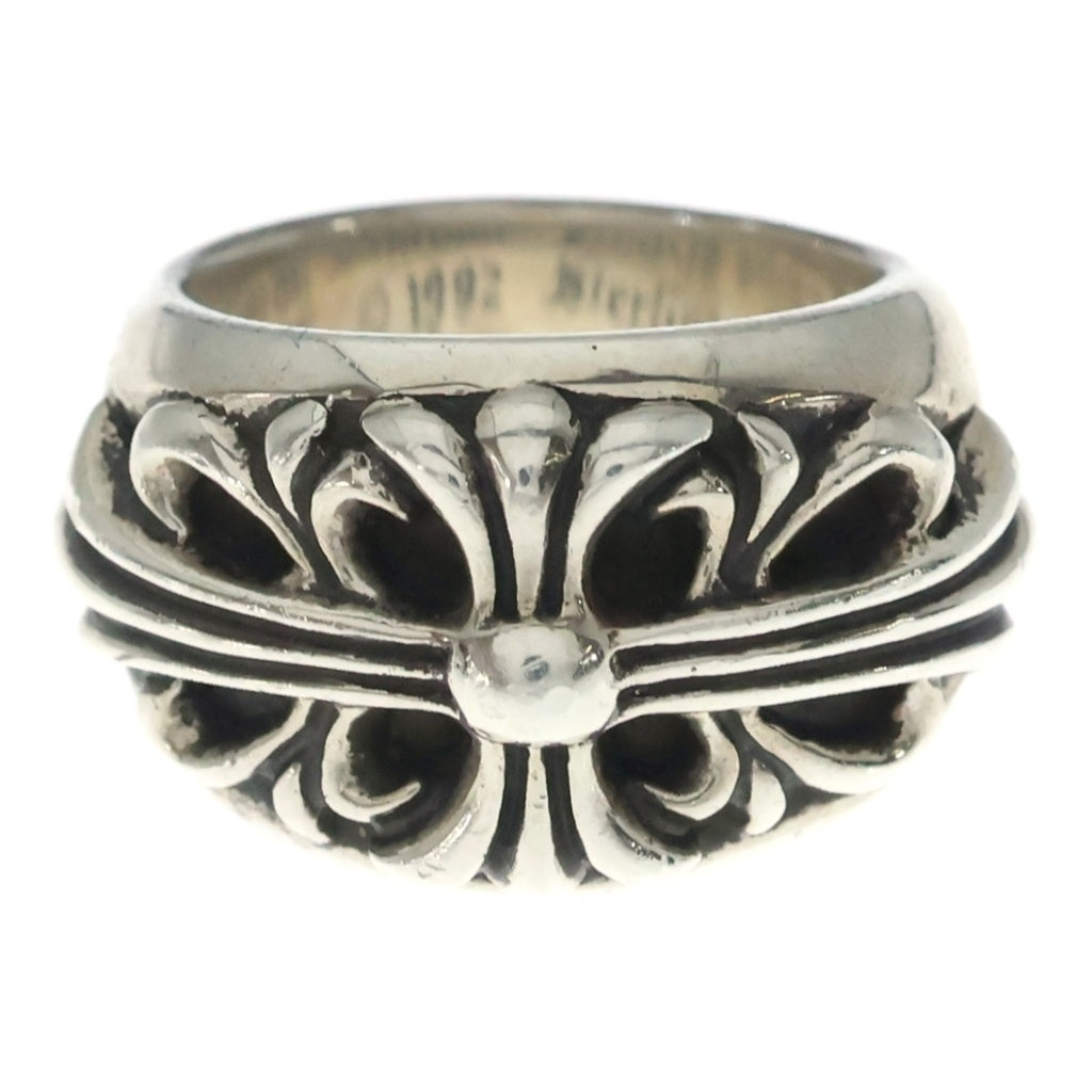 CHROME HEARTS(クロムハーツ) FLRL CRS フローラルクロス リング シルバー BCA346