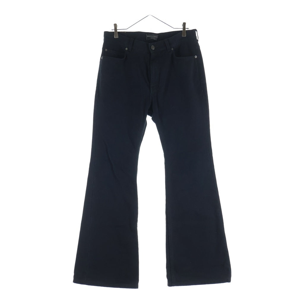 BALENCIAGA(バレンシアガ) 24SS Flared Pants ブーツカットフレアドデニムパンツ 790405 TQW83 ブラック
