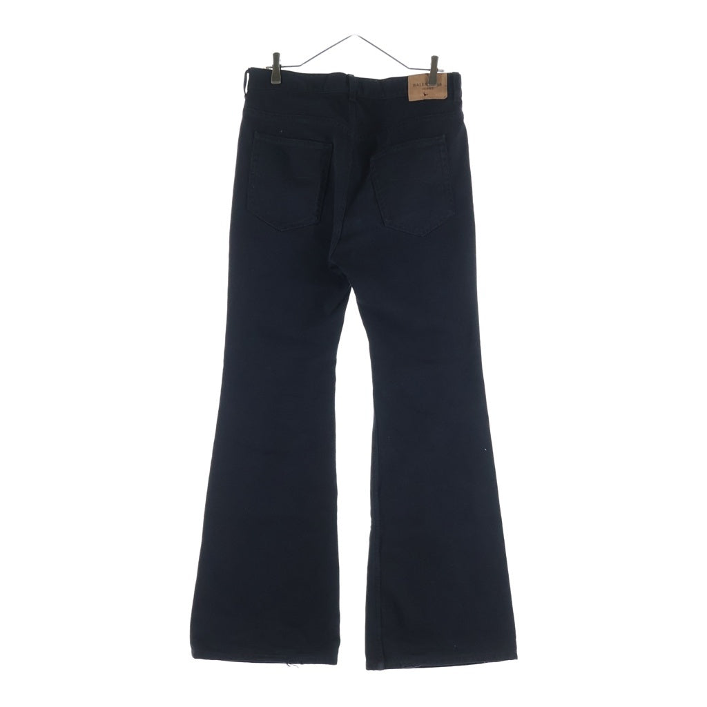 BALENCIAGA(バレンシアガ) 24SS Flared Pants ブーツカットフレアドデニムパンツ 790405 TQW83 ブラック