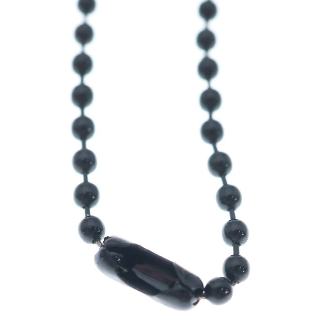CHROME HEARTS(クロムハーツ) RUBBER FLUER BS フレア ラバーネックレス シリコン ブラック ‐