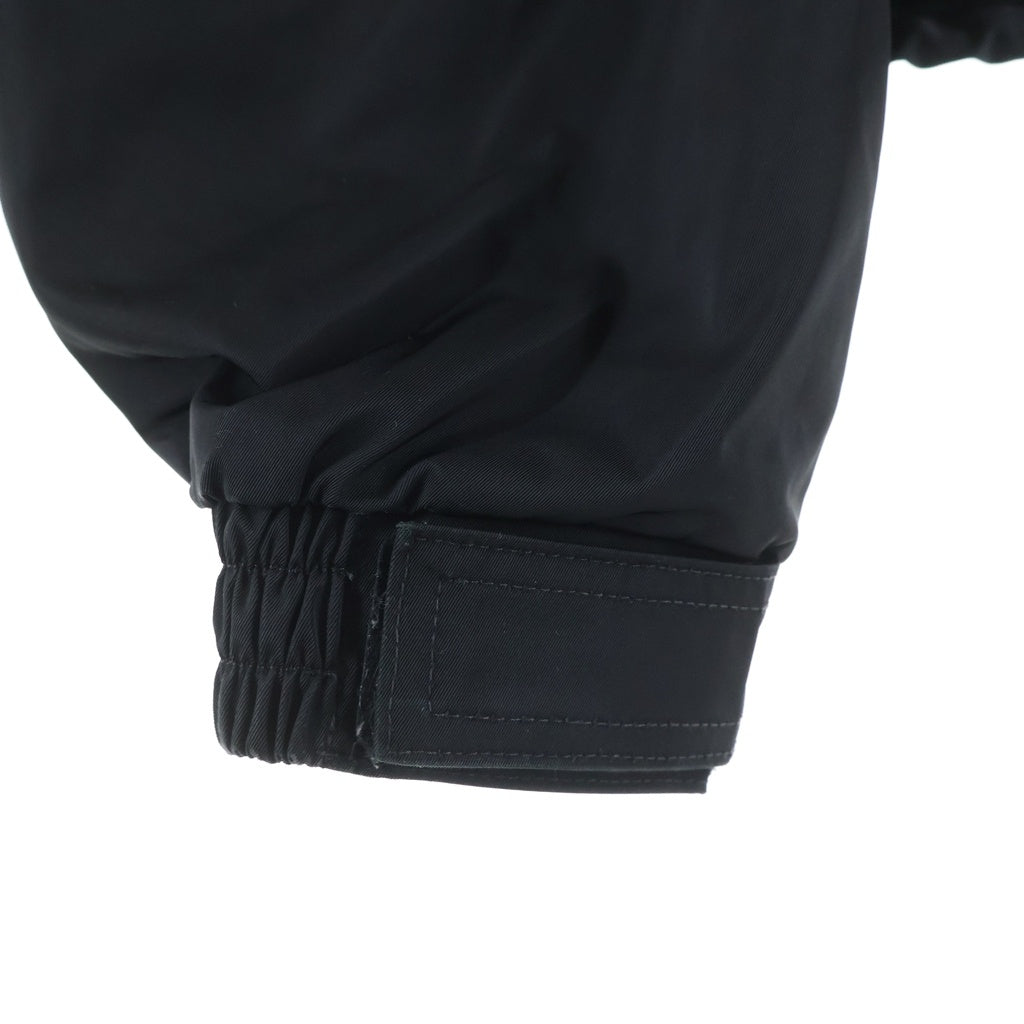 FEAR OF GOD(フィアオブゴッド) 6TH SIXTH COLLECTION Oversized Nylon Hooded Jacket パッチロゴオーバーサイズナイロンフーディージャケット ブラック