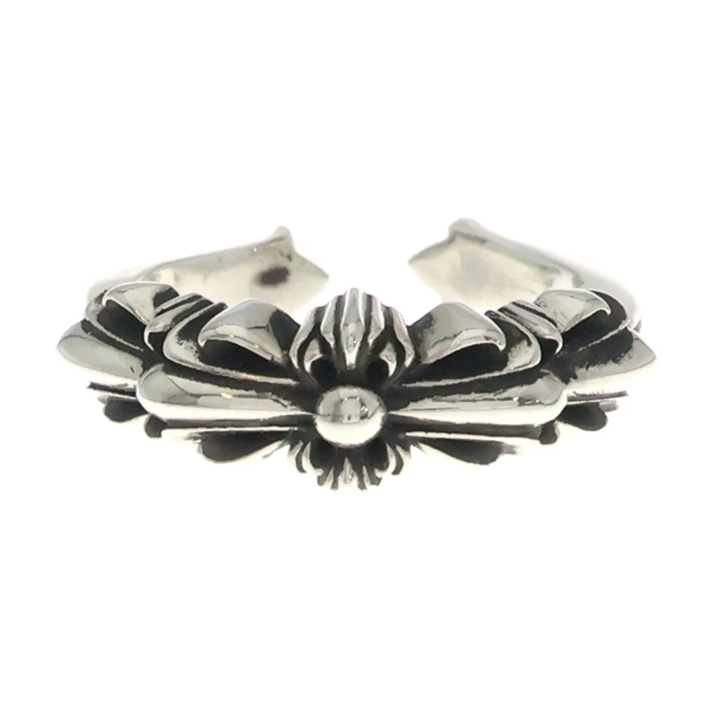 CHROME HEARTS(クロムハーツ) BABY CLSC ベイビークラシックダブルフローラル リング シルバー
