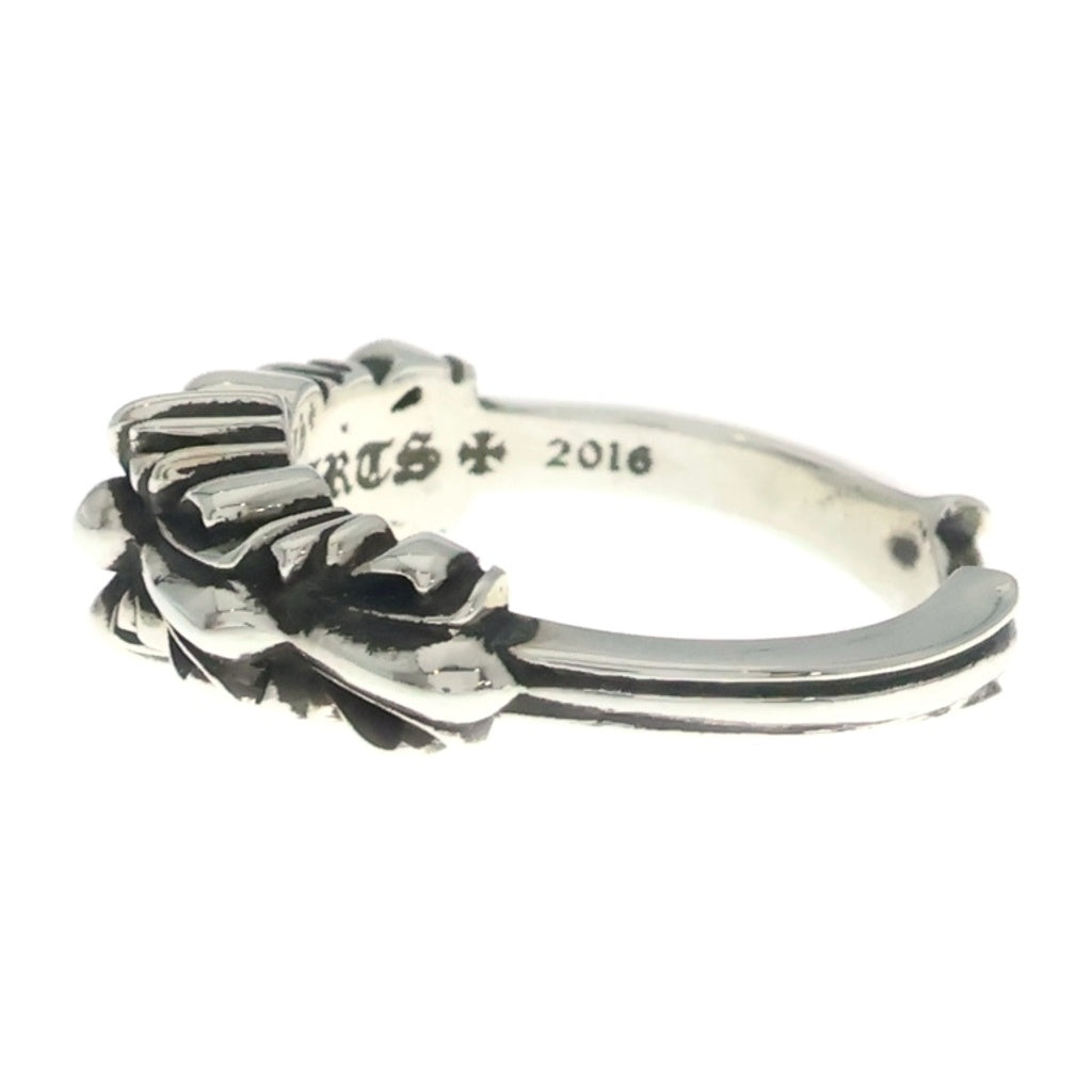 CHROME HEARTS(クロムハーツ) BABY CLSC ベイビークラシックダブルフローラル リング シルバー