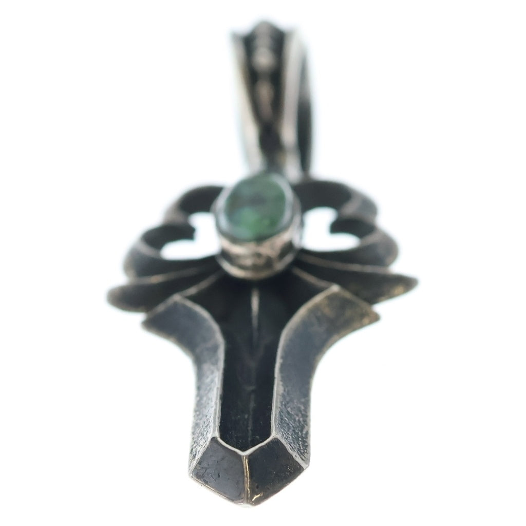 INDIAN JEWELRY(インディアンジュエリー) ナバホ族 Floyd Parkhurst フロイド・パーカスト作 ターコイズ付きペンダントトップ シルバー