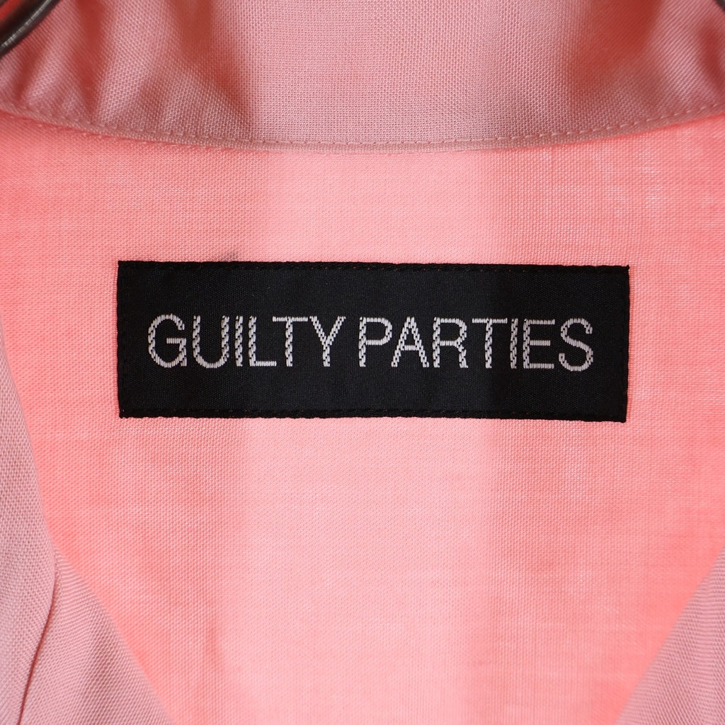 WACKO MARIA(ワコマリア) PINK OPENCOLLOR SHIRT ピンクオープンカラー長袖シャツ ピンク ‐
