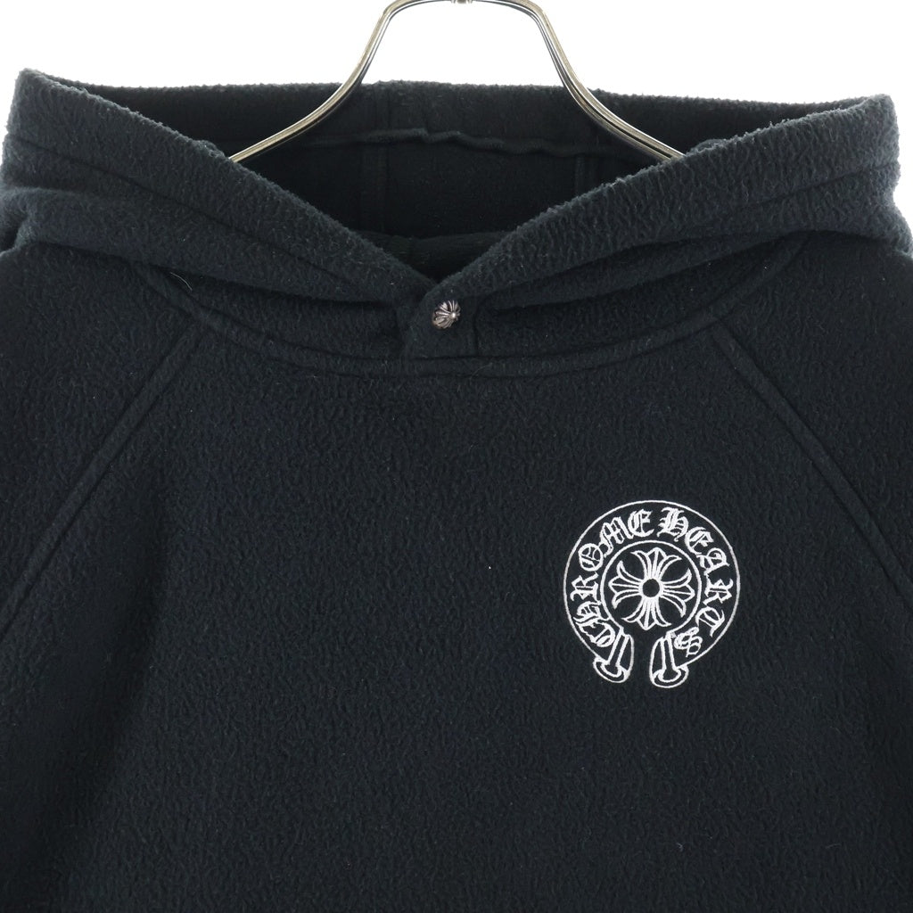 CHROME HEARTS(クロムハーツ) Y NOT U DETENTION HDPL FLC ホースシューフリースプルオーバーフーディーパーカー ブラック