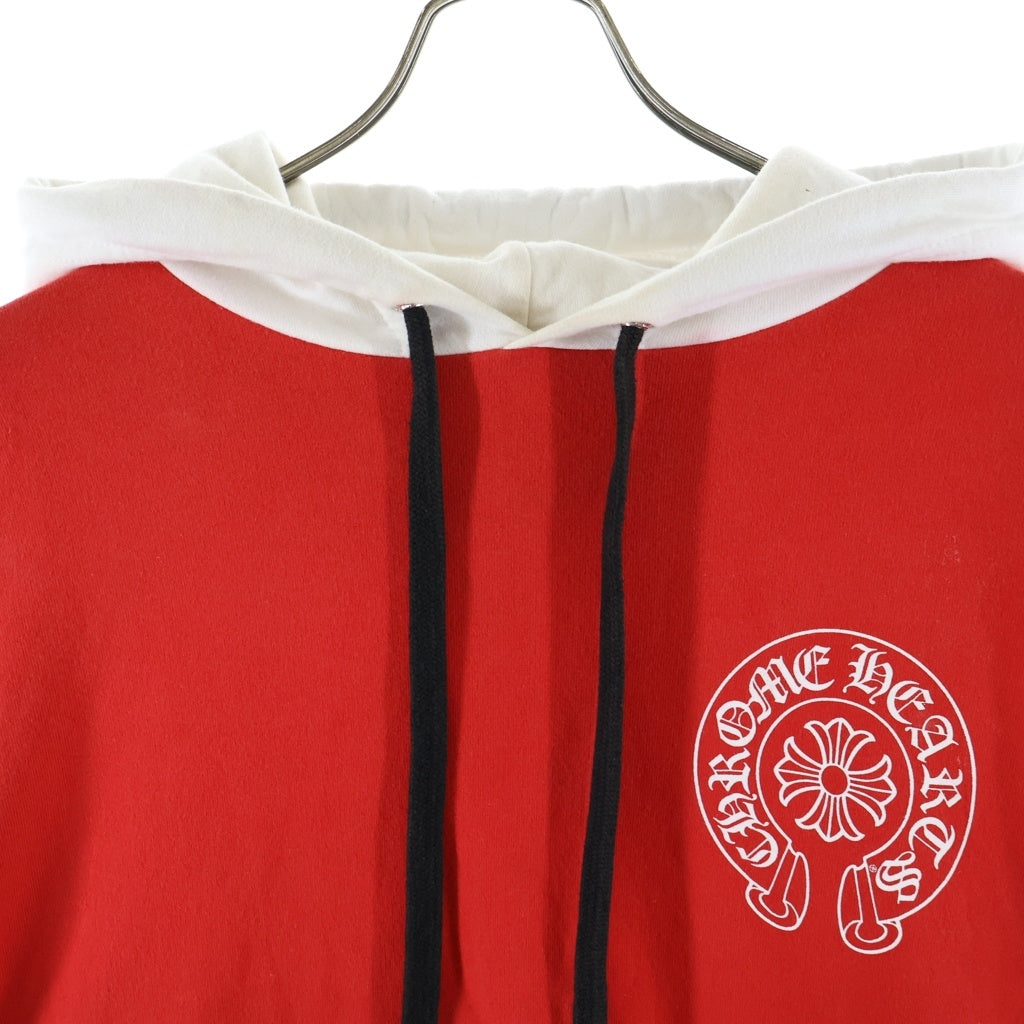 CHROME HEARTS(クロムハーツ) ×MATTY BOY PPO HD CHOMPER PLVR マッティボーイ トリコロールチョンパープルオーバーフーディーパーカー レッド/ブルー