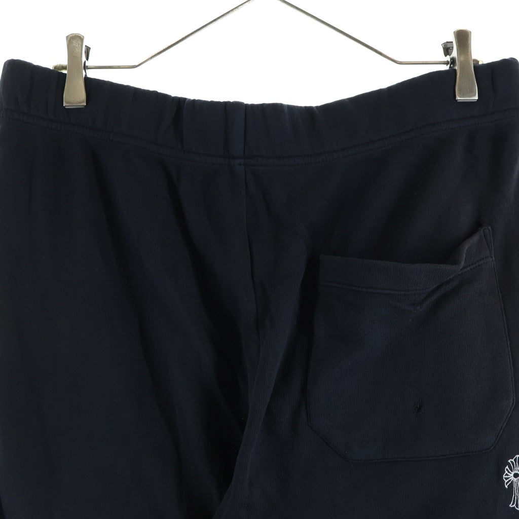 CHROME HEARTS(クロムハーツ) SWEAT PANTS CHクロス ヴァーティカルロゴ スウェットロングパンツ ブラック