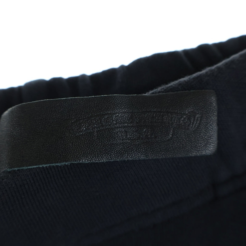 CHROME HEARTS(クロムハーツ) SWEAT PANTS CHクロス ヴァーティカルロゴ スウェットロングパンツ ブラック
