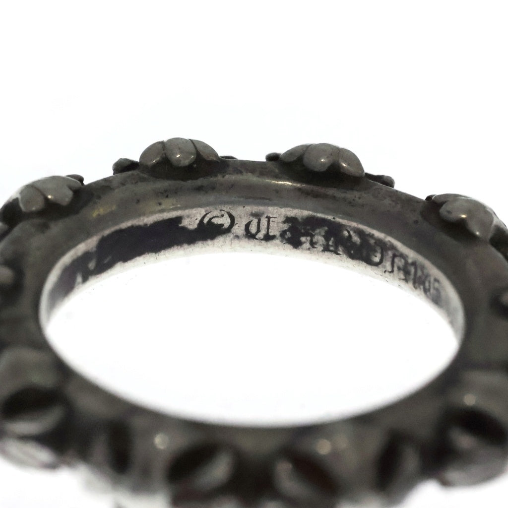 CHROME HEARTS(クロムハーツ) CROSS BAND クロスバンド リング シルバー BCA342