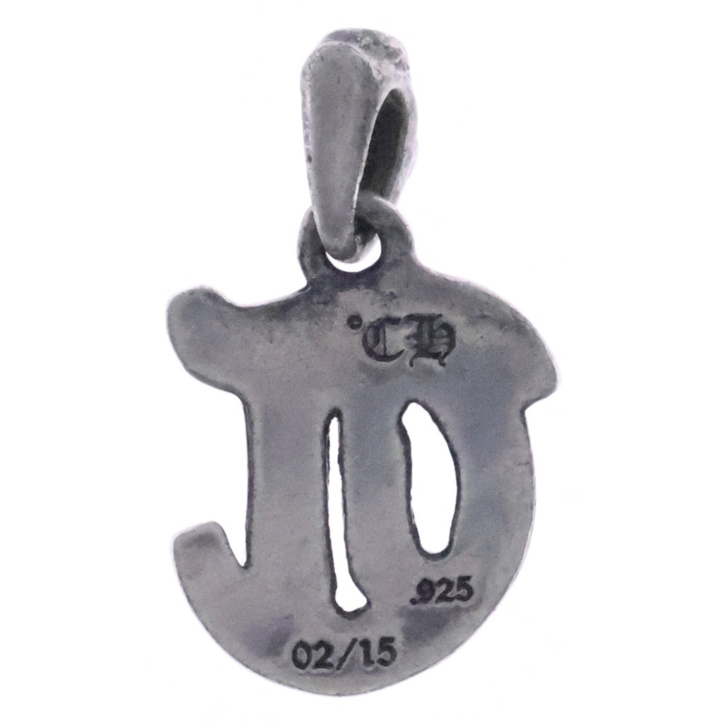CHROME HEARTS(クロムハーツ) ALPHABET CHARM T アルファベットチャーム イニシャル ペンダントトップ シルバー BCA205