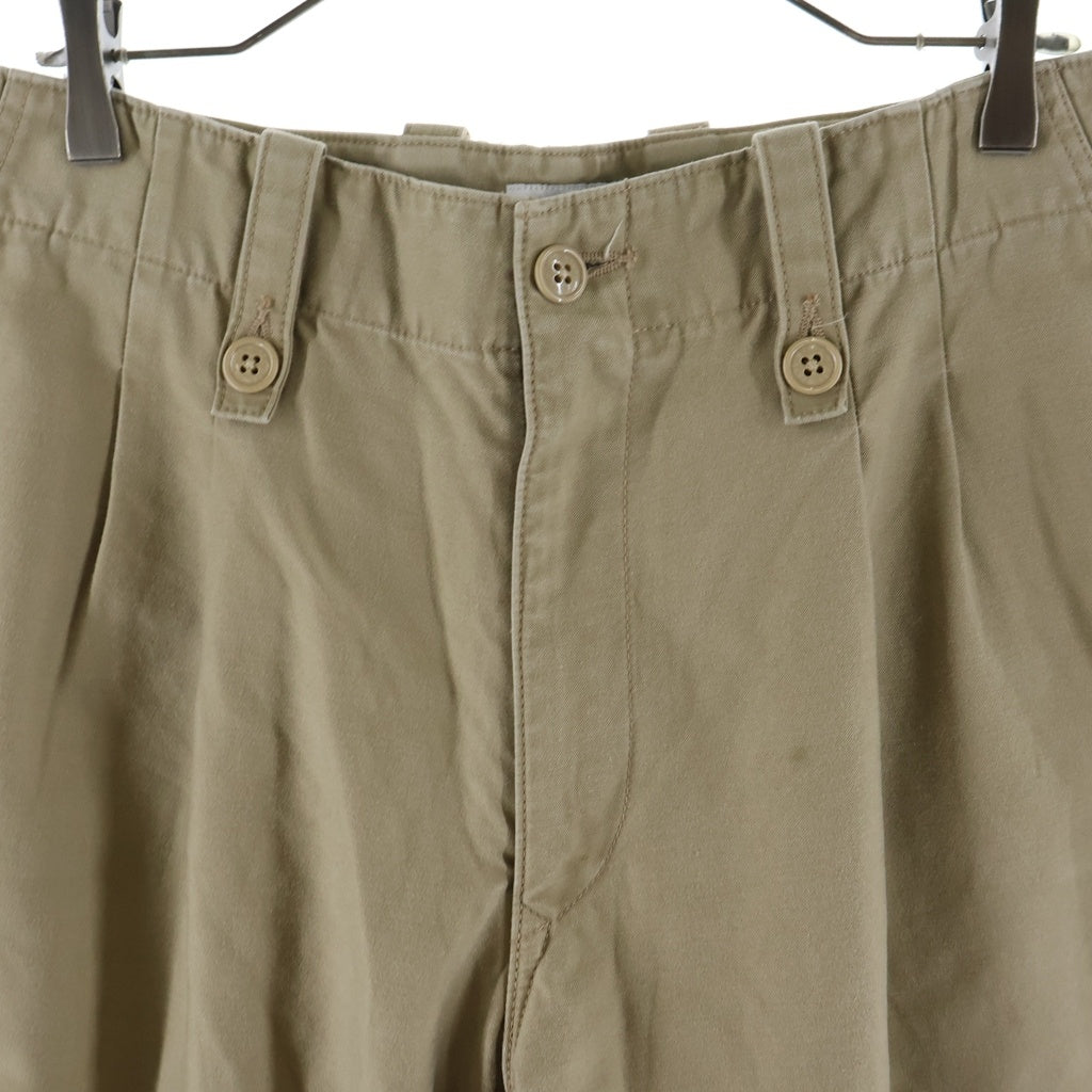 WTAPS(ダブルタップス) 20AW WELDER TROUSERS COTTON SATIN ウェルダー ワイドトラウザーズパンツ 202WVDT-PTM05 ベージュ
