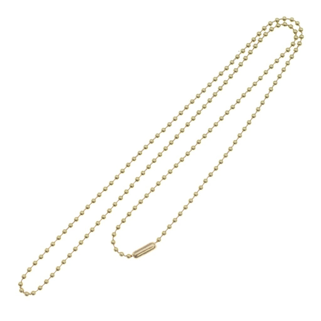 CHROME HEARTS(クロムハーツ) 22K BALL CHAIN ボールチェーン ネックレス ゴールド 20inch