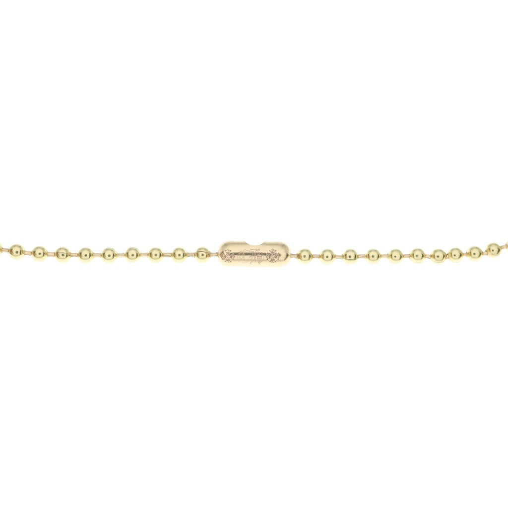 CHROME HEARTS(クロムハーツ) 22K BALL CHAIN ボールチェーン ネックレス ゴールド 20inch