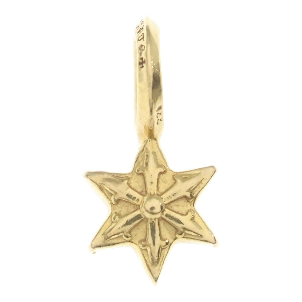 CHROME HEARTS(クロムハーツ) 22K STACK STAR V2 スタースタックチャーム ペンダントトップ ゴールド BCA405