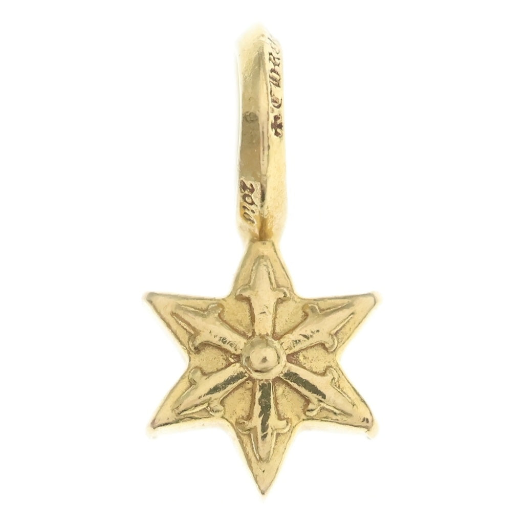 CHROME HEARTS(クロムハーツ) 22K STACK STAR V2 スタースタックチャーム ペンダントトップ ゴールド BCA405