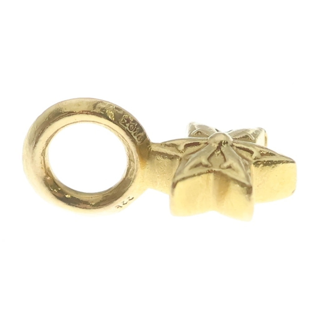 CHROME HEARTS(クロムハーツ) 22K STACK STAR V2 スタースタックチャーム ペンダントトップ ゴールド BCA405