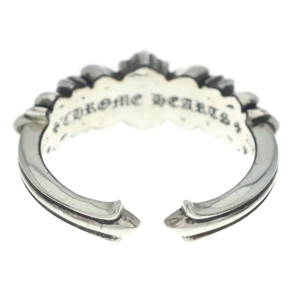 CHROME HEARTS(クロムハーツ) BABY CLSC ベイビークラシックダブルフローラルリング シルバー