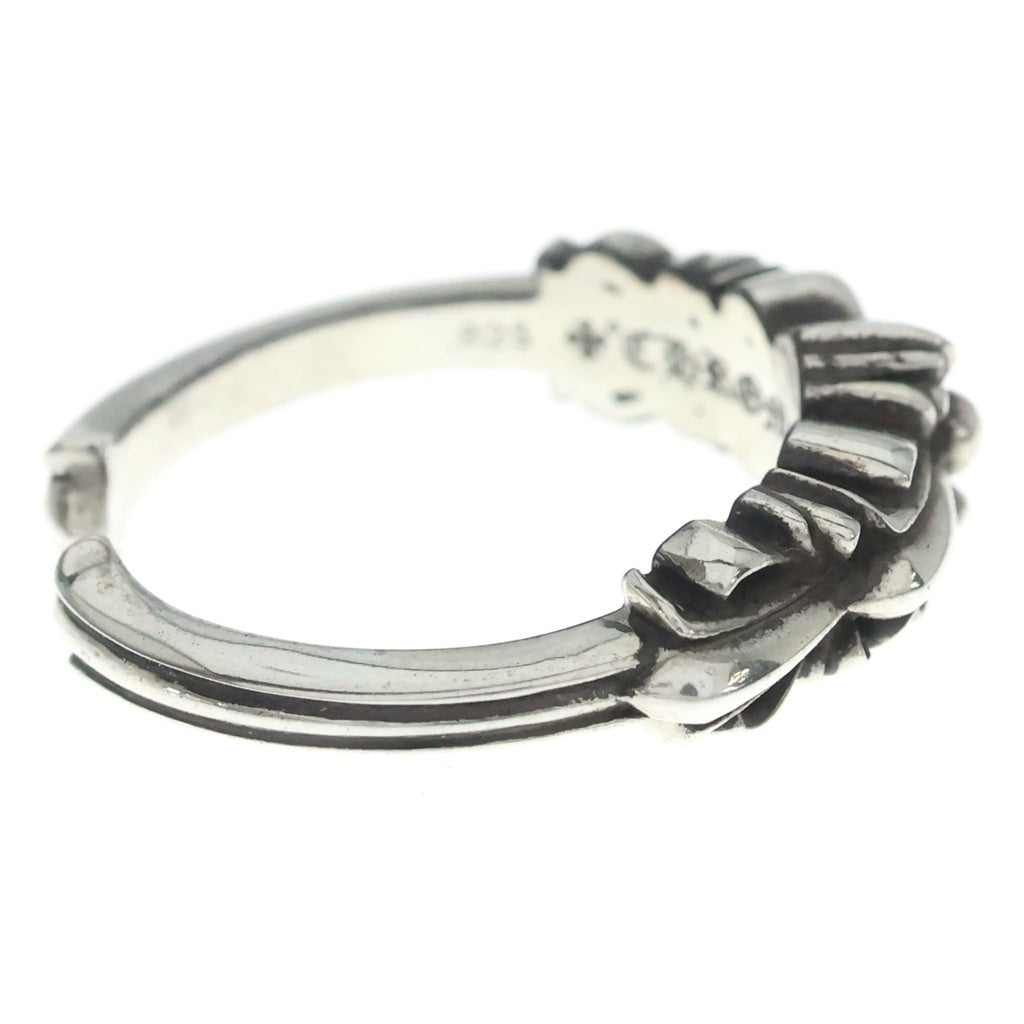 CHROME HEARTS(クロムハーツ) BABY CLSC ベイビークラシックダブルフローラルリング シルバー