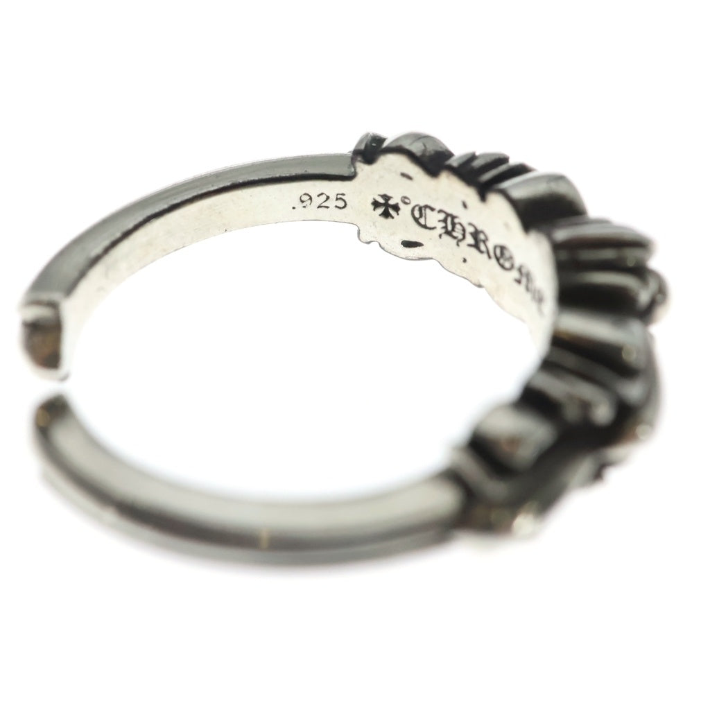 CHROME HEARTS(クロムハーツ) BABY CLSC ベイビークラシックダブルフローラルリング シルバー