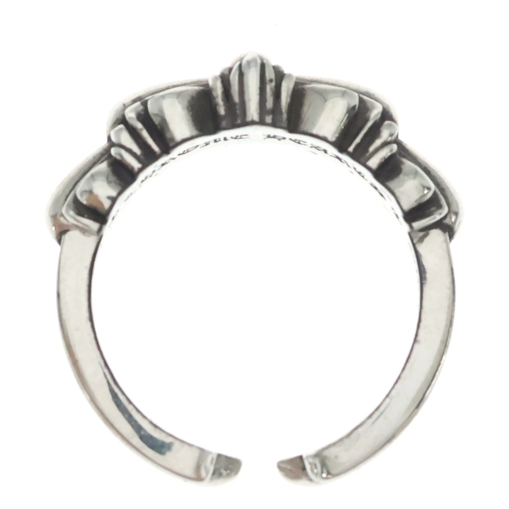 CHROME HEARTS(クロムハーツ) BABY CLSC ベイビークラシックダブルフローラルリング シルバー
