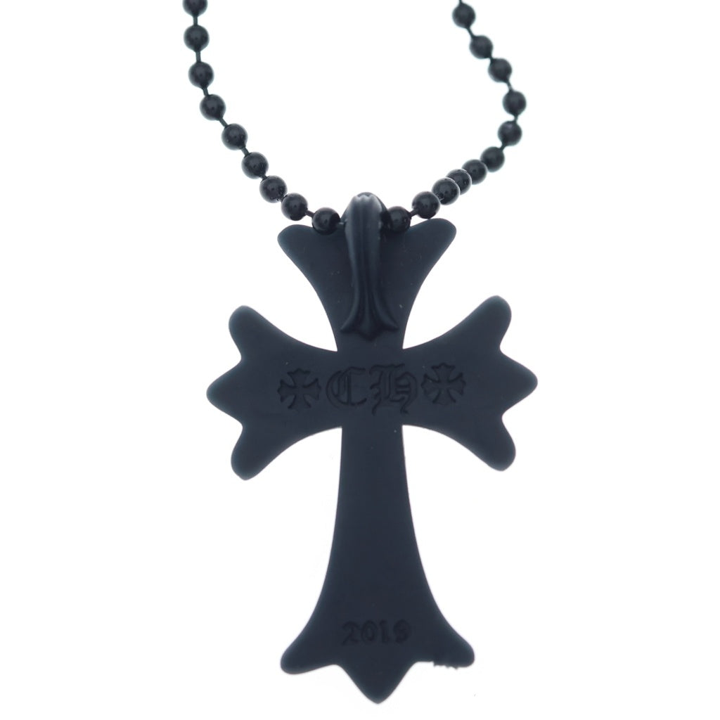 CHROME HEARTS(クロムハーツ) RUBBER CH CRS SML スモールCHクロス ラバーネックレス シリコン BCA306