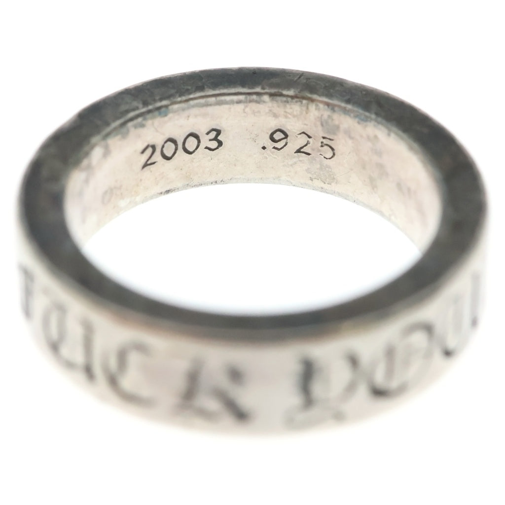 CHROME HEARTS(クロムハーツ) 6mm SPACER FUCK YOU 6mmスペーサーリング ファックユー シルバーBCA336