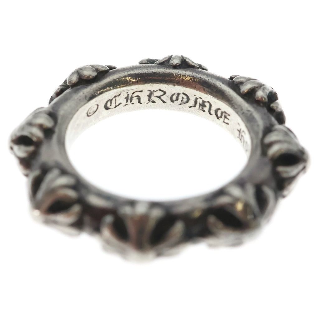 CHROME HEARTS(クロムハーツ) CROSS BAND クロスバンド リング シルバー BCA342