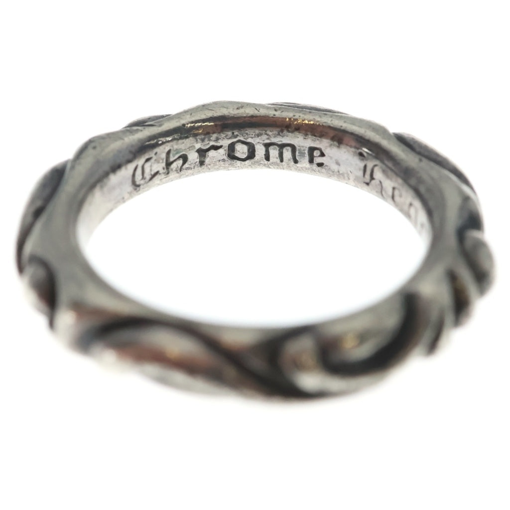 CHROME HEARTS(クロムハーツ) SCRL BAND スクロールバンド リング シルバー BCA351