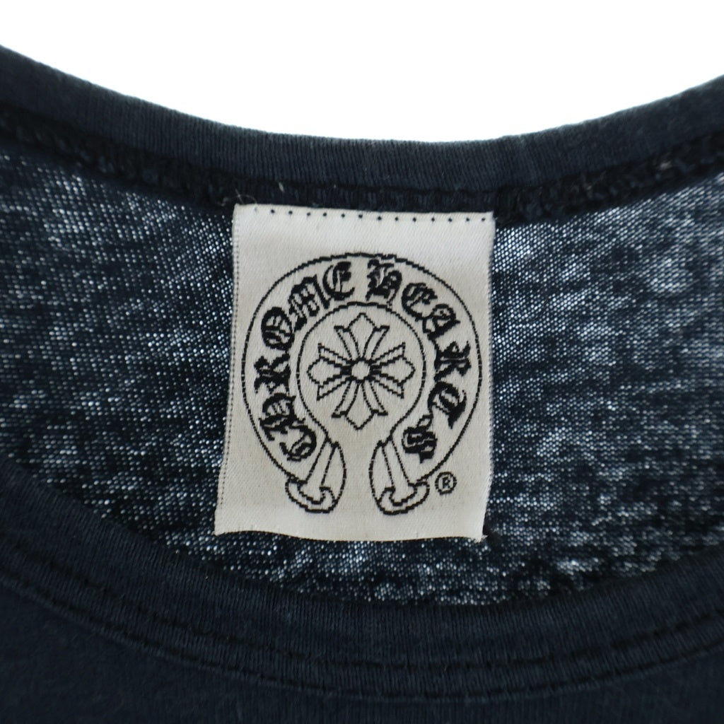 CHROME HEARTS(クロムハーツ) OLD オールド 英字ロゴプリント タンクトップ ノースリーブ ブラック