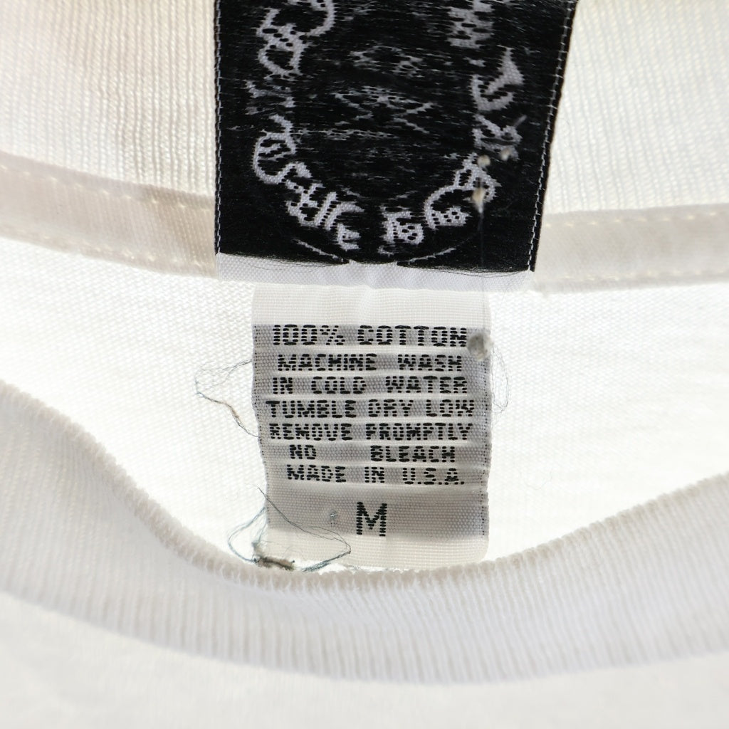 CHROME HEARTS(クロムハーツ) OLD CH T-SHIRT 東京限定 ファックユー バックフローラル フロントホースシュープリント クルーネック 半袖Tシャツ ホワイト
